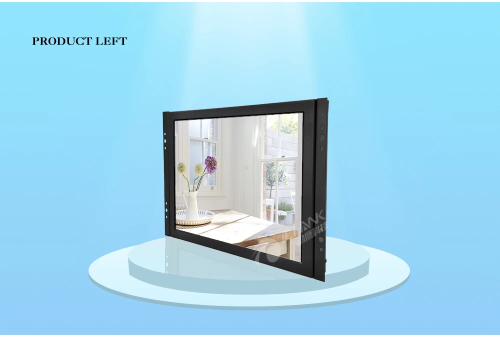 ZK100TN-V59/10 дюймов 800x600 4:3 BNC HDMI VGA металлический корпус Встроенный Открытый каркас настенный промышленный монитор ЖК-экран