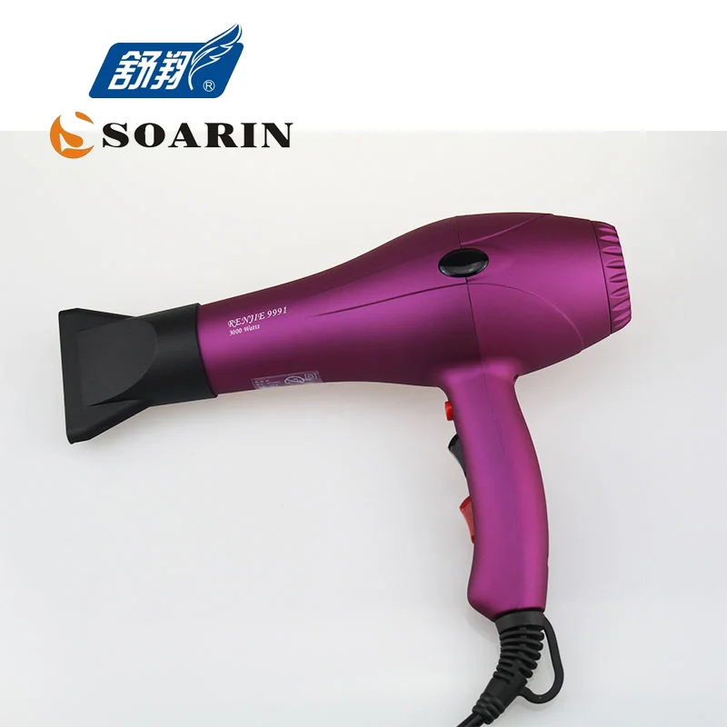 SOARIN Home фен для волос Мощный фиолетовый профессиональное парикмахерское