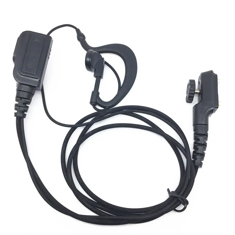 Новые Большие PTT наушники для раций hyt Hytera pd780 pd780g pd785 pd782 pd700 pd702 pd752 pt580h/pt580 |
