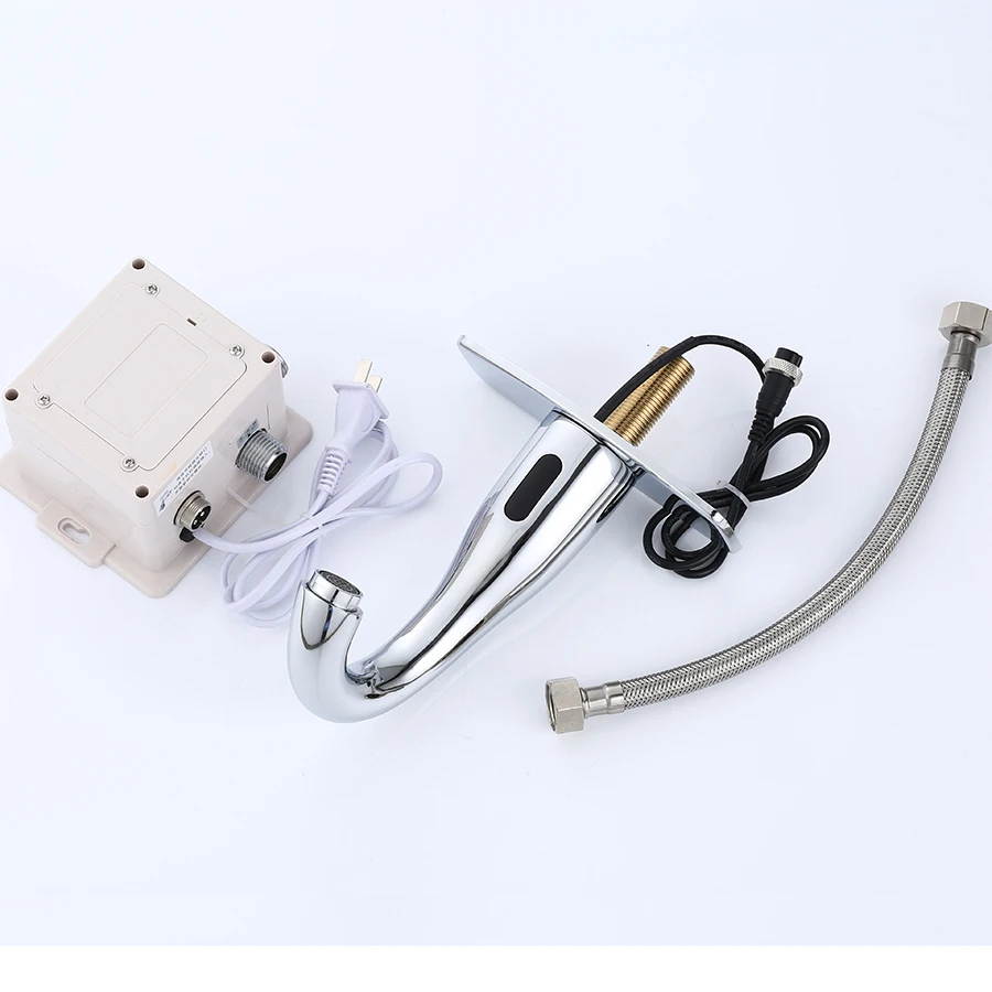 Новый латунный хромированный инфракрасный автоматические Sense смесители одной