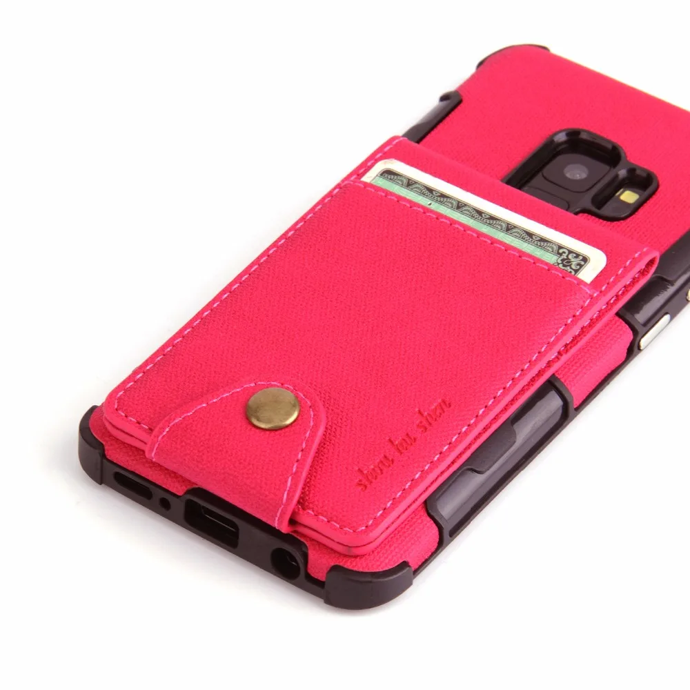 Luxury Buckle up and down Wallet case Total package side thick business For Samsung series Flip-open cover Phone Case |