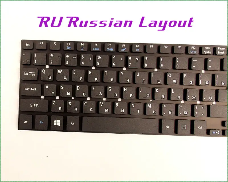 Русская клавиатура для ноутбука Новая русская Gateway NV55 NV55S NV55S14u NV55S22u NV55S09u NV55S13u NV55S15u
