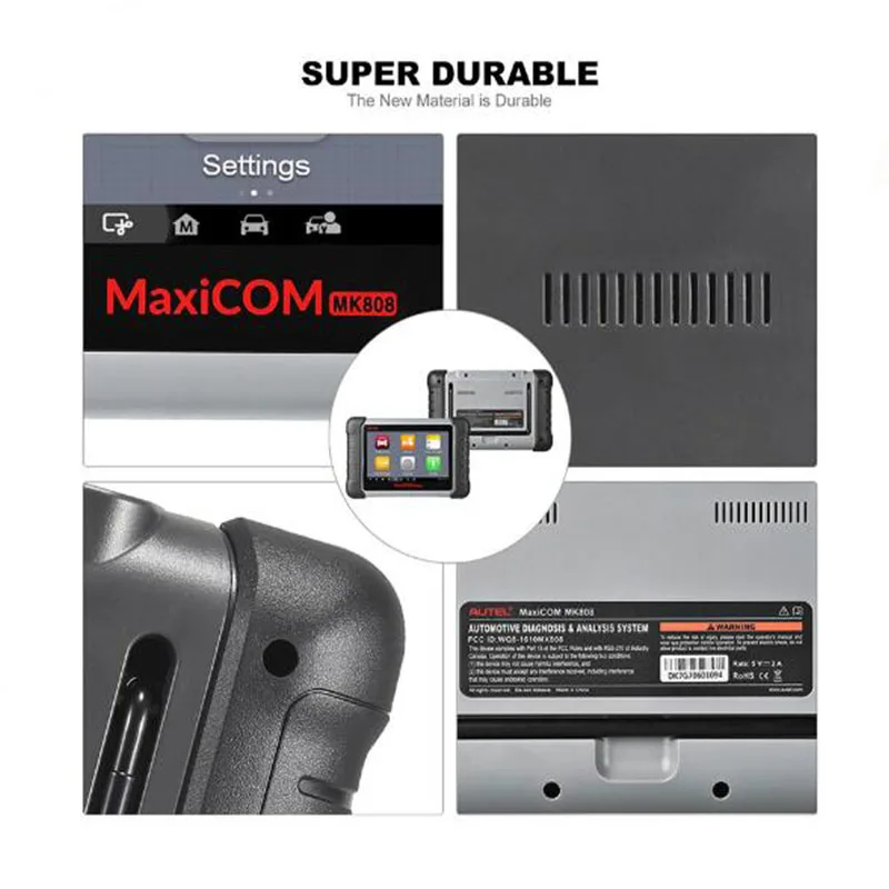 Диагностический инструмент Autel MaxiCOM MK808 OBD2 сканер ODB2 считыватель автомобильных