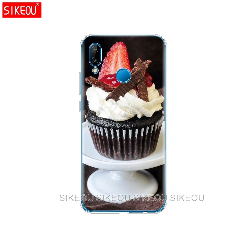 Чехол SIKEOU силиконовый для Huawei P20 P7 P8 P9 P10 Lite Plus Pro 2017 P Smart 2018 | Мобильные телефоны и
