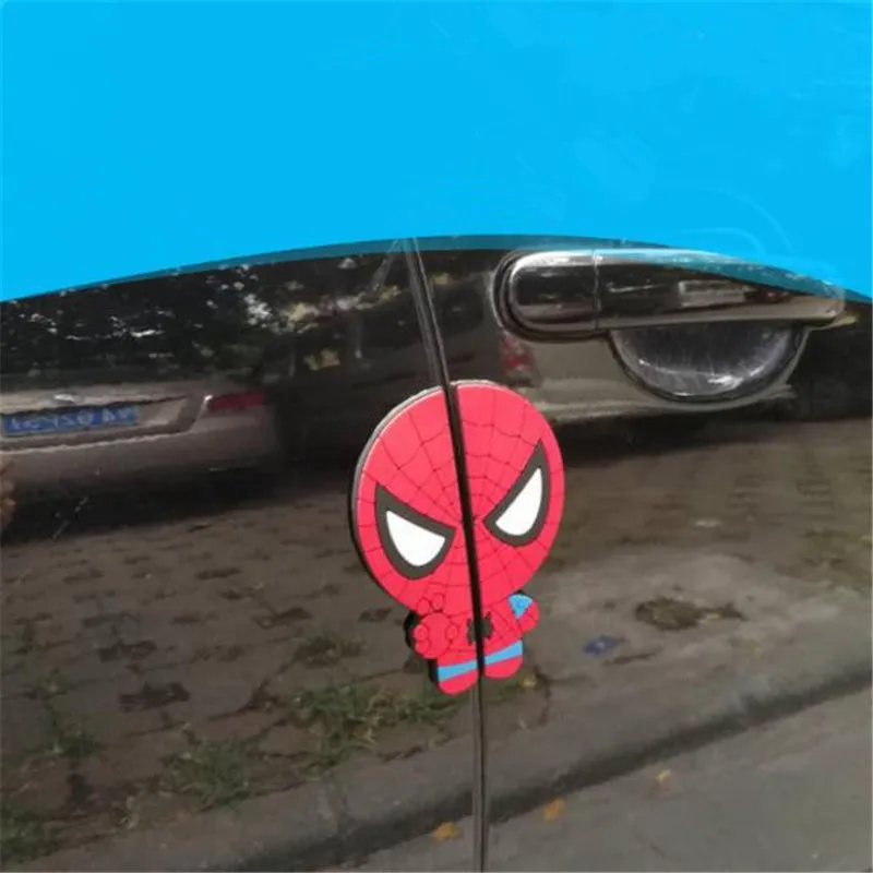 MR TEA 4 шт./компл. 3D мультфильм автомобильная защита от столкновений зеркало