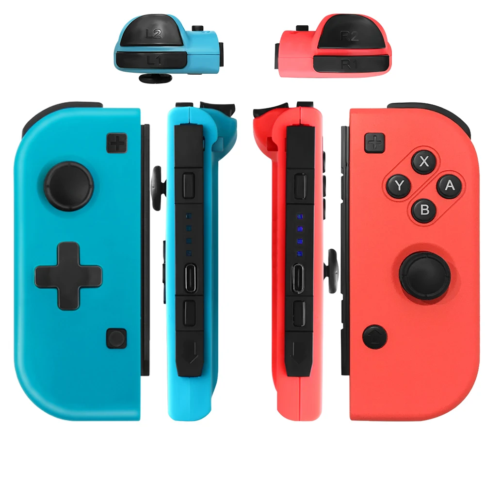 Беспроводной Bluetooth переключатель геймпады разделенная ручка для Nintendo Switch