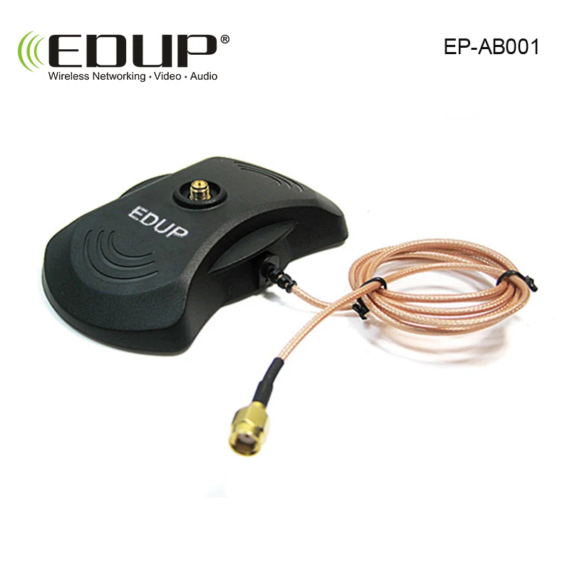 USB Антенна wifi 10dbi EDUP RP-SMA женщин и мужчин 1 0 м Магнитные Расширение Кабель