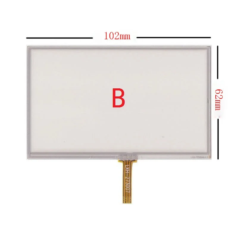 Новый 4 3 дюймовый 4-проводной резистивный сенсорный экран для Prestigio Geovision 4100 4100BT |