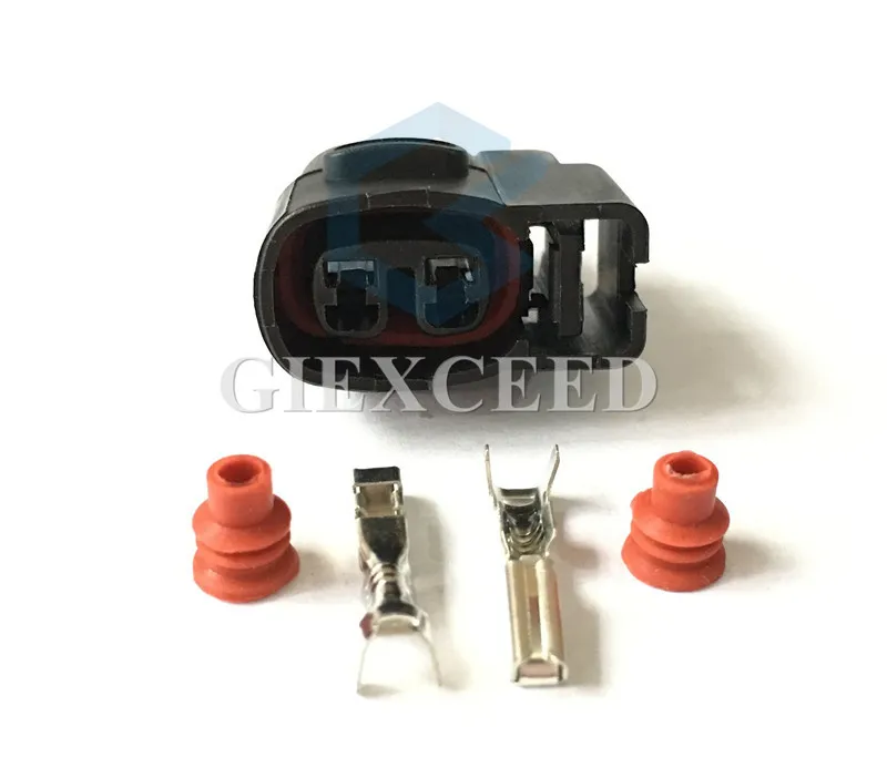 2 набора, 2-контактный автомобильный разъем катушки зажигания, CVVT, разъем топливного инжектора MG640605, проводка, автомобильная розетка для Kia