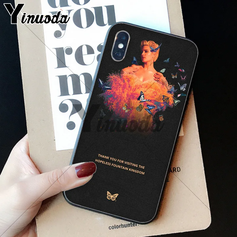 Чехол Yinuoda Halsey Hopeless Fountain Kingdom для Apple iPhone 8 7 6 6S Plus X XS MAX 5 5S SE XR | Мобильные телефоны и