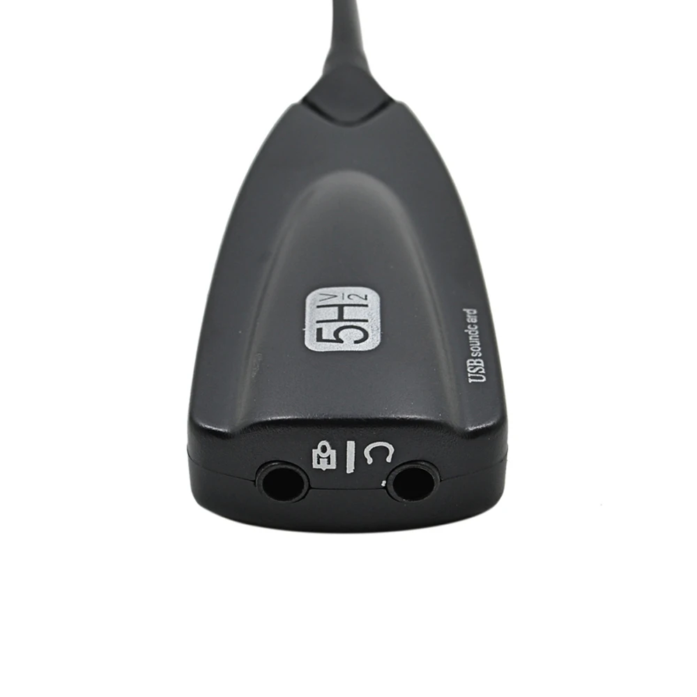 Внешняя звуковая карта USB 2 0 к разъему 3 5 мм 3D Аудио гарнитура с микрофоном 7 1