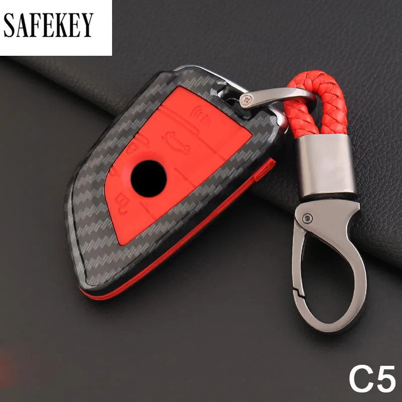 

Carbon Fiber Silicone Car Key Case wallet for BMW 520 525 f30 f10 F18 118i 320i 1 3 5 7 Series X3 X4 M3 M4 M5 Car Styling
