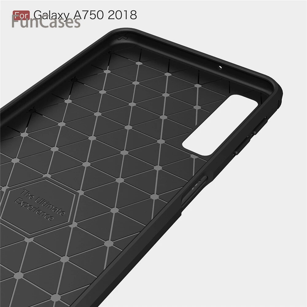Для Samsung Galaxy A7 2018 A750 чехол противоударный Мягкий ТПУ силиконовый для задней