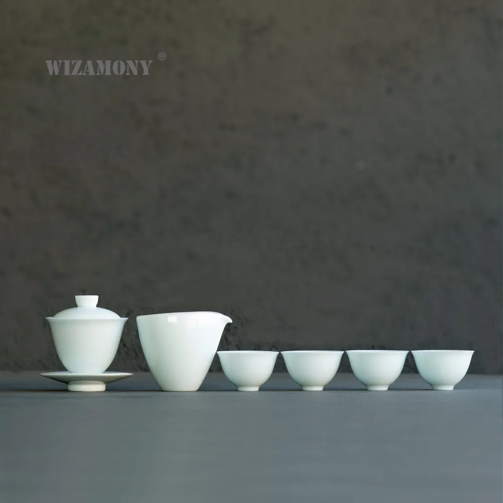 Чайный сервиз китайского кунг фу WIZAMONY чайник gaiwan чайные наборы яркая кружка