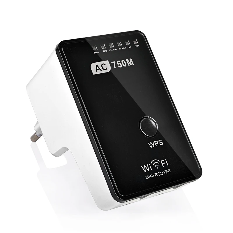 Горячие Мини Беспроводной маршрутизатор 750 Мбит Dual-Band 2.4/5 ГГц Wi-Fi Repeater Booster 802.11 ac/
