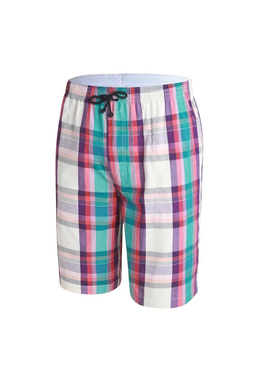 Мужские шорты 2017 летние модные мужские повседневные клетчатые хлопковые