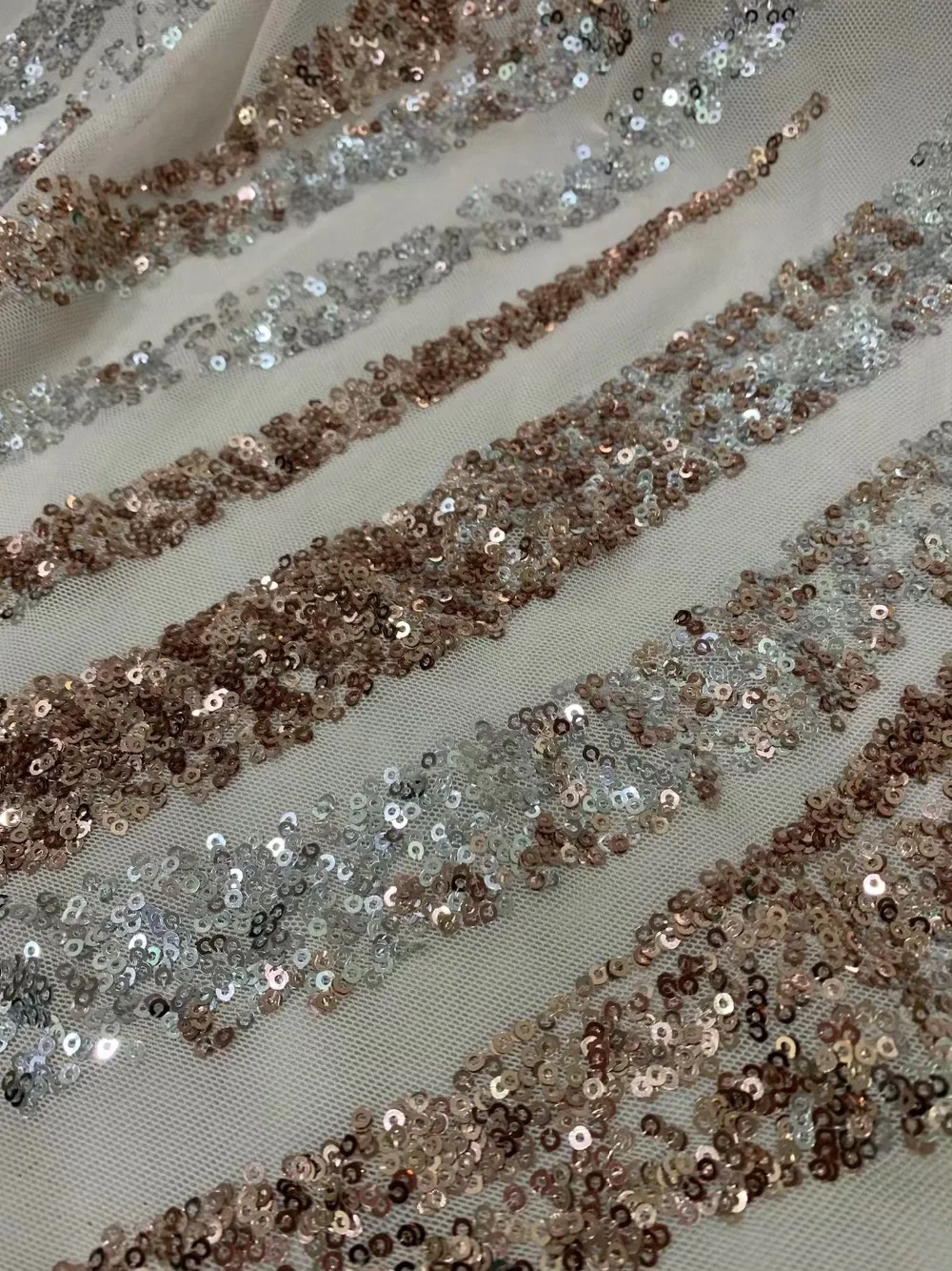 New sequin lace fabric high quality African evening wear Nigerian embroidered mesh | Дом и сад