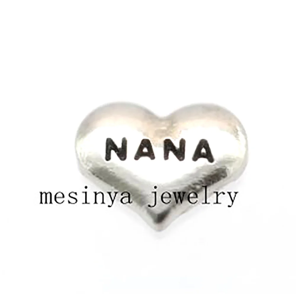 10 шт. Серебряные Плавающие Подвески в форме сердца|floating charms|charms floatingcharm charm |