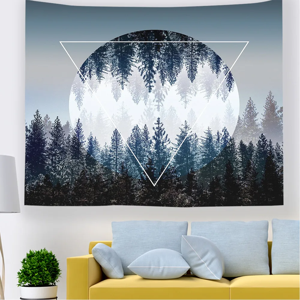 tapestry 3 Психоделический гобелен tapiz pared Tela Tenture Мураль Tissus Wandkleed Wandteppich Настенный Ковер гобелин богемные тапизери хиппи - Цвет: tapestry 3