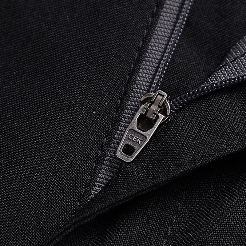 Мужские теплые брюки MOOWNUC серые повседневные деловые не глаживающие для зимы 38 39