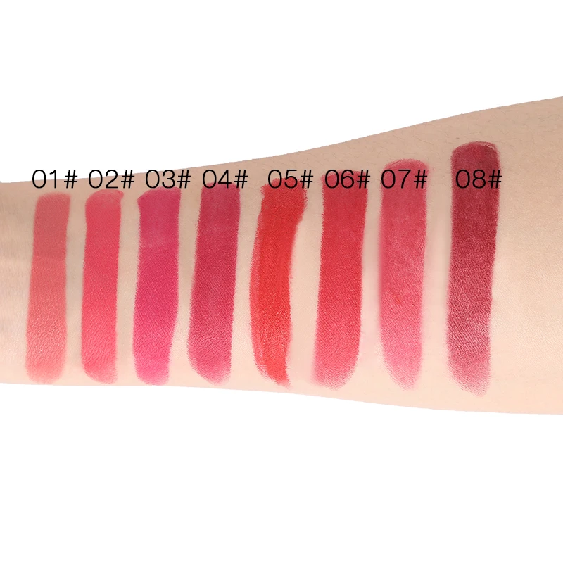 Бренд CUICU набор матовых помад нюдовый макияж бархатные палочки для губ
