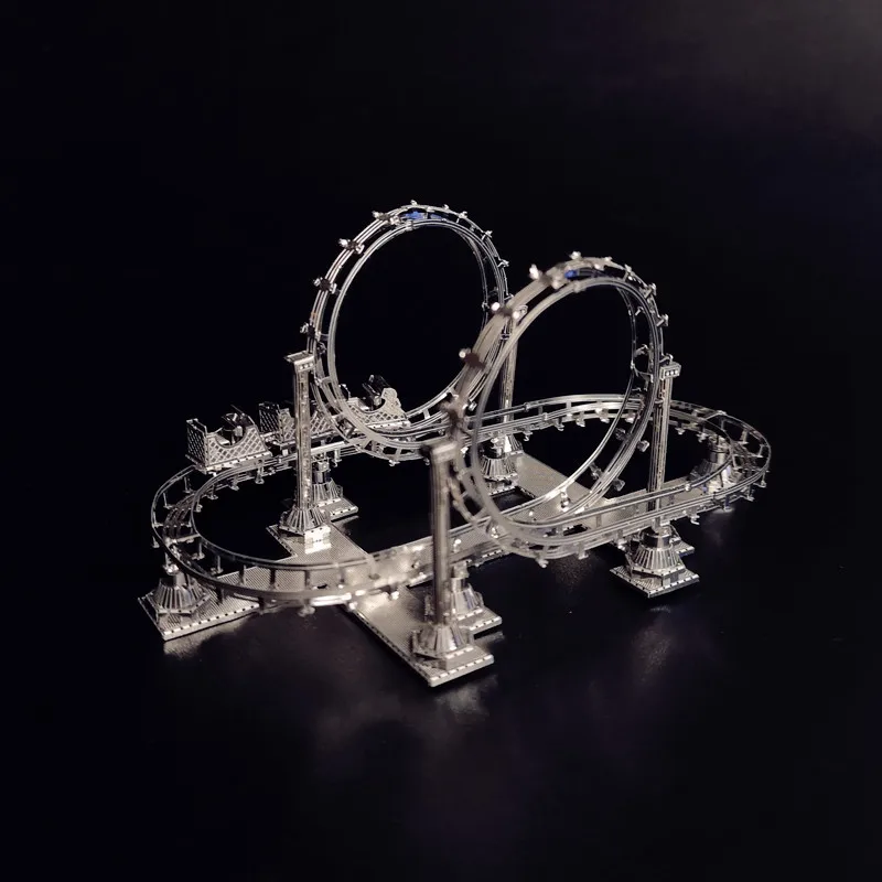Горки HKNANYUAN 3D металлическая сборочная модель развлекательные объекты игрушки