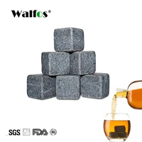 walfos 100 natural whiskey stones sipping ice cube whisky stone whisky rock cooler wedding gift favor christmas bar accesories