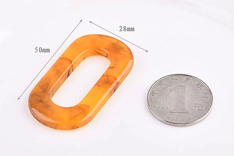 DIY аксессуары для сережек корейские полимерные овальные серьги материал кулон |