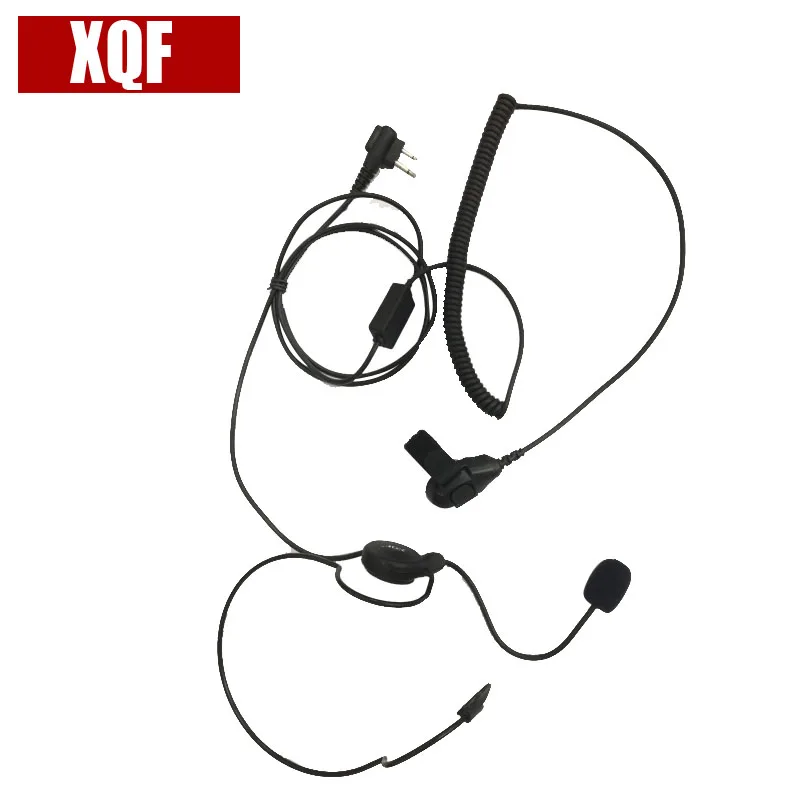 XQF усовершенствованные односторонние наушники Mic Finger PTT для Motorola Radio CLS1110 GP88 GP2000 GP300