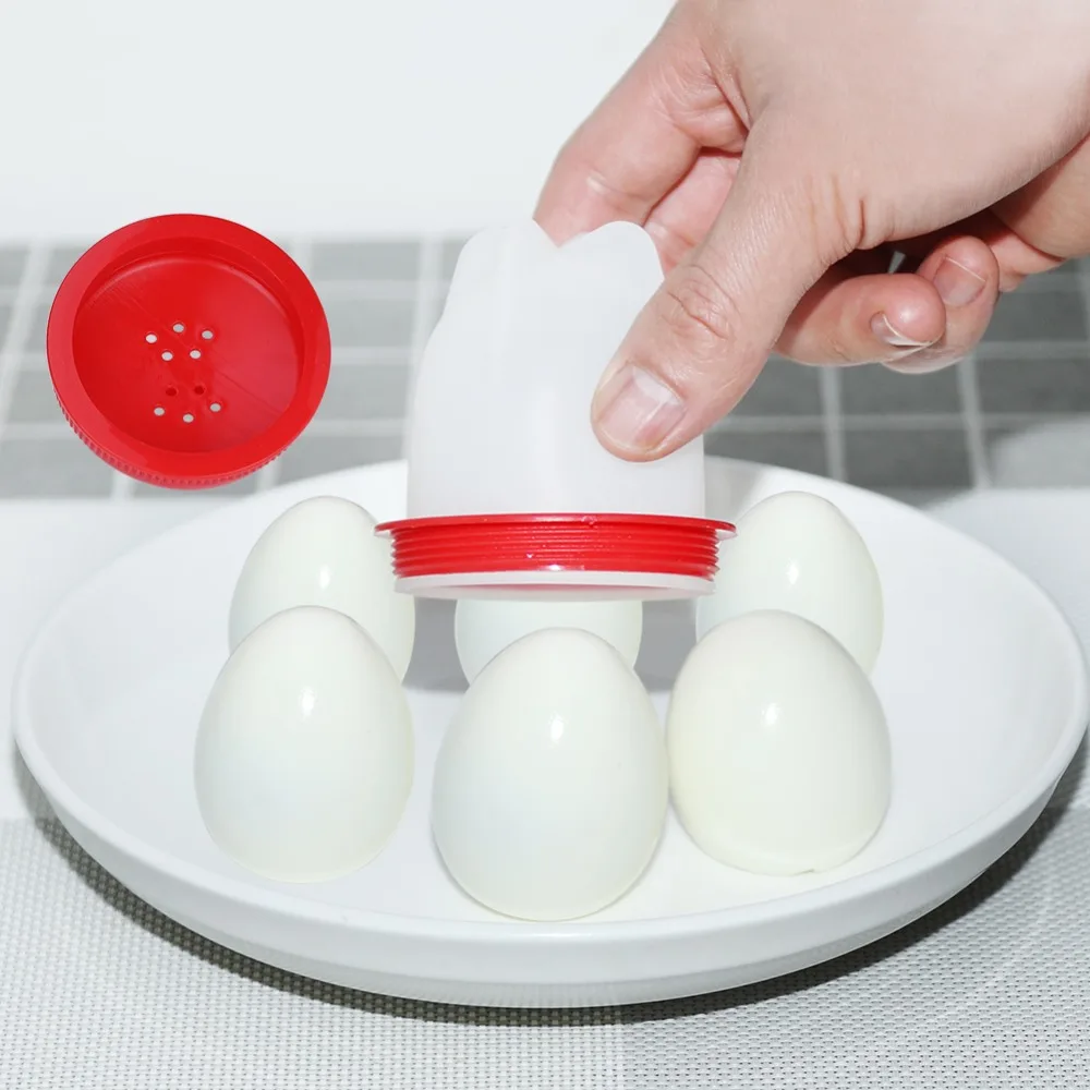 6 шт. силиконовые egglettes яйцо Плита яйца вкрутую без В виде ракушки для Инструменты