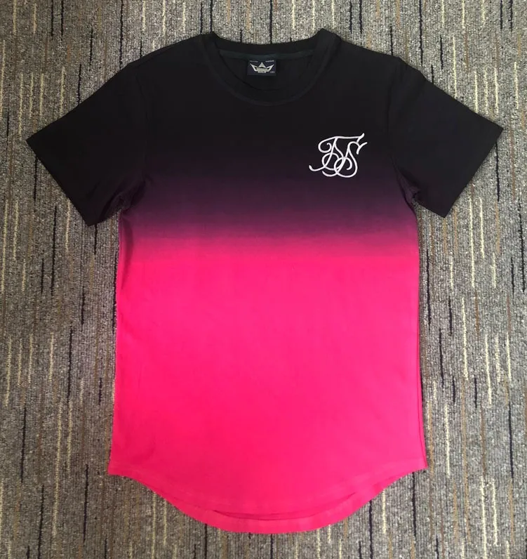 Мужская футболка с коротким рукавом siksilk модная повседневная О образным вырезом