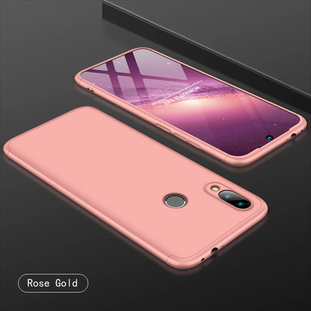 Чехол 3 в 1 для Xiaomi Redmi Note 7 Pro с закаленным стеклом | Мобильные телефоны и аксессуары