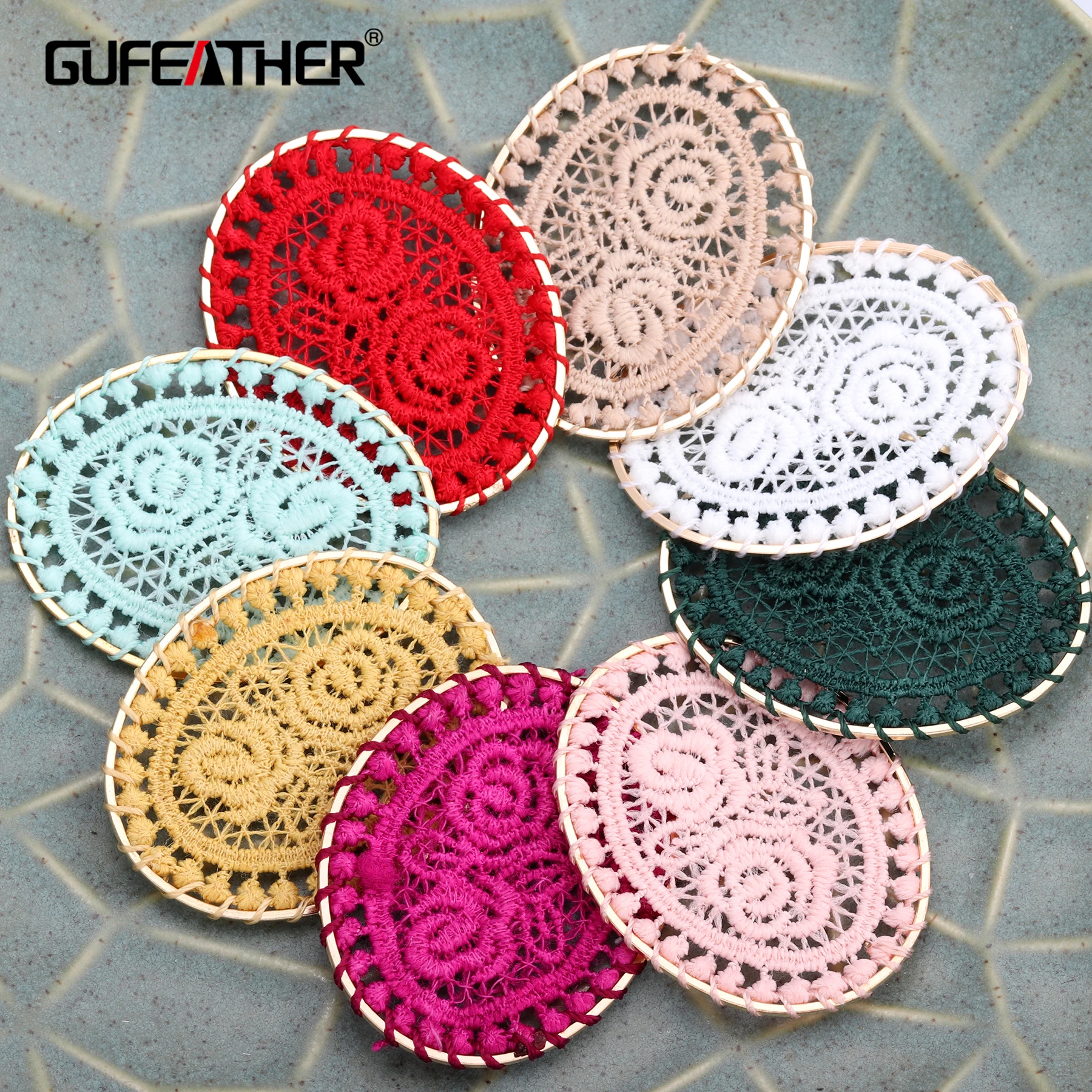 GUFEATHER M367, нашивки для одежды, овальной формы, ручной работы, ювелирных изделий, изготовления ювелирных изделий, diy ювелирных изделий, домашнего декора, 10 шт./упак