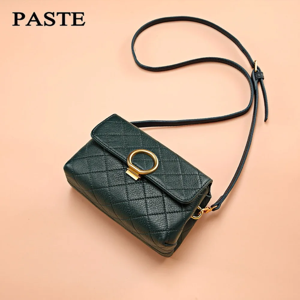 Женская сумка из натуральной кожи с крокодиловым узором и кисточками|bag women