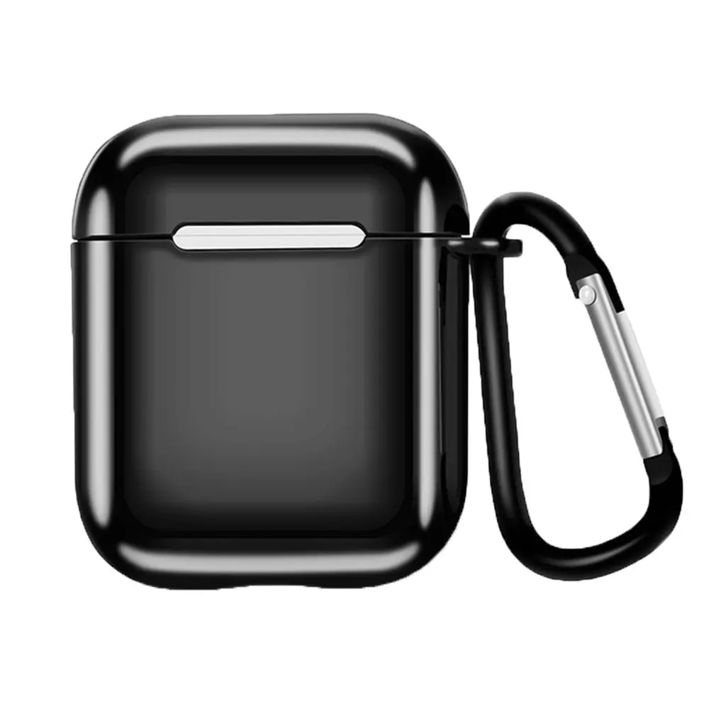 1 Для Apple, для Airpods, защитный рукав, покрытие, ТПУ, беспроводная коробка для хранения наушников, силиконовый простой защитный чехол - Цвет: 1