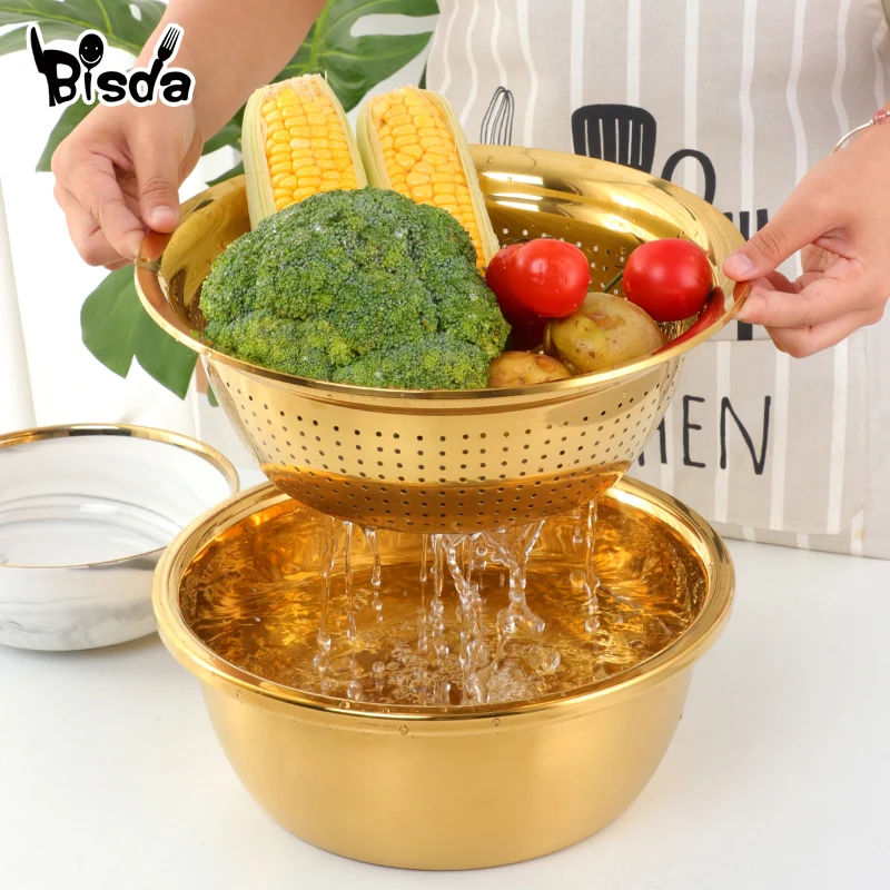 Овощерезка картофелечистка круглая чаша ситечко корзина набор кухонной утвари