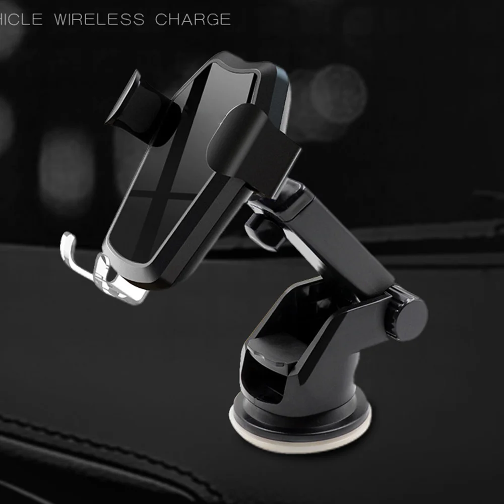 Новый Ци Стандартный быстро Беспроводной Зарядное устройство автомобиля