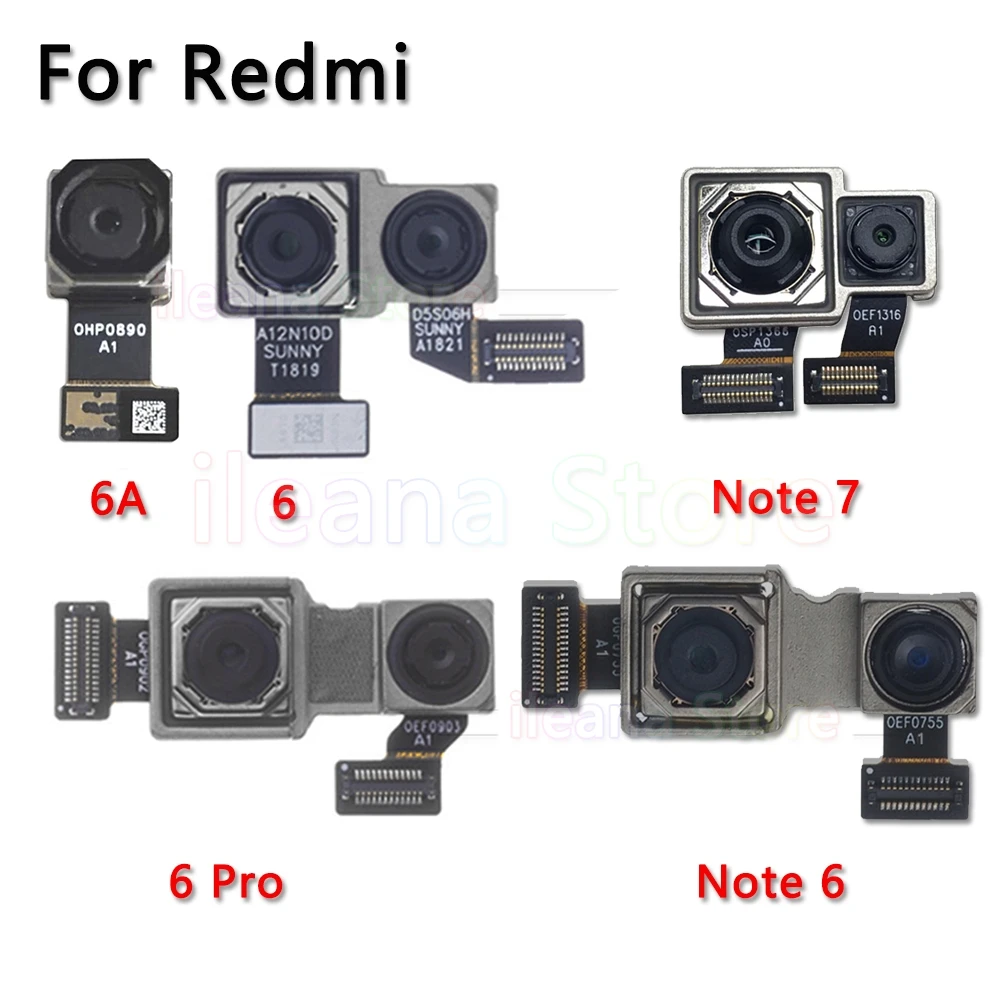 Оригинальная задняя камера для Xiaomi Mi Redmi Note 6 6A 7 Pro Задняя Основная гибкий