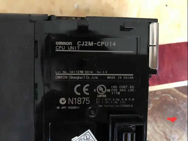 

CPU module CJ2M-CPU14 , used ,90% appearence new , 3 months warranty , in stock