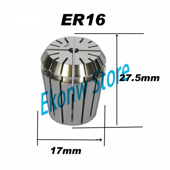 

Free Shipping 1-10mm ER ER16 Collet Chuck for Spindle Motor Engraving/Grinding/Milling/Boring/Drilling/Tapping