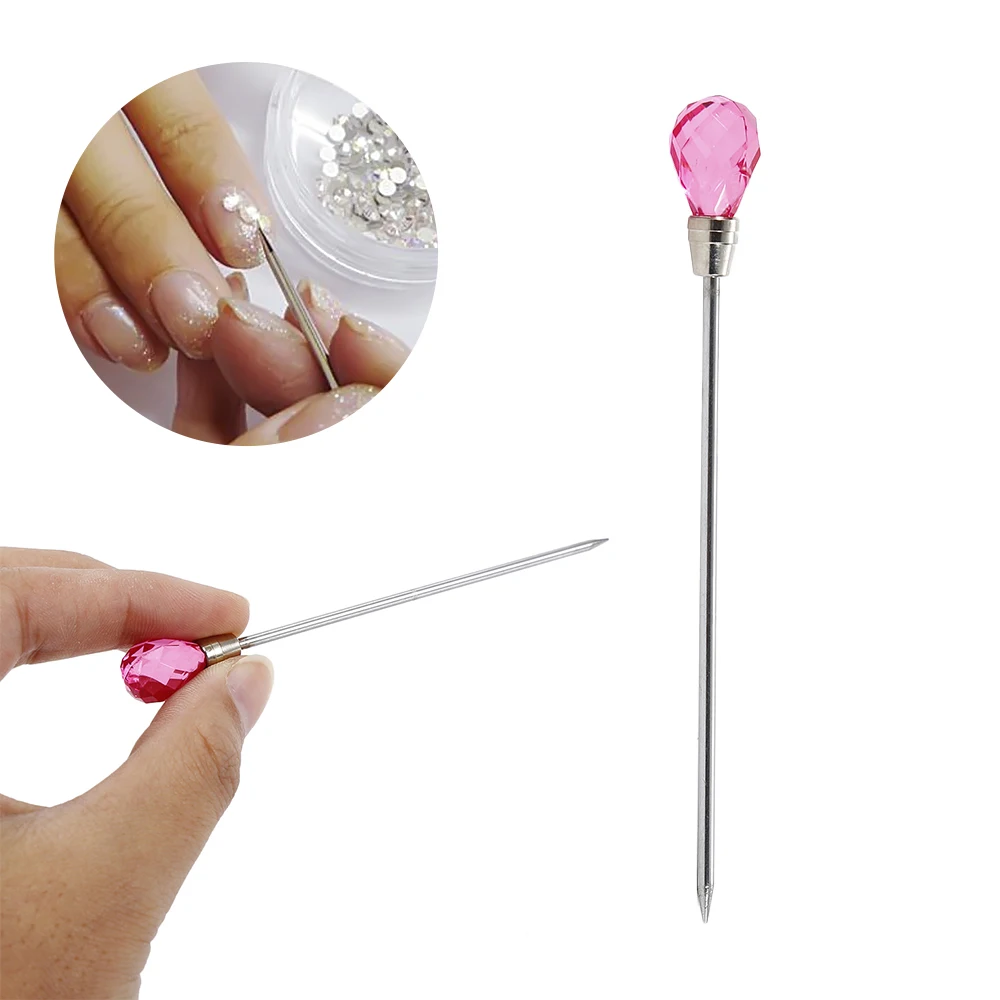 ELECOOL стержень для перемешивания ногтей Dot Dotting Pen акриловый гель порошок Жидкость