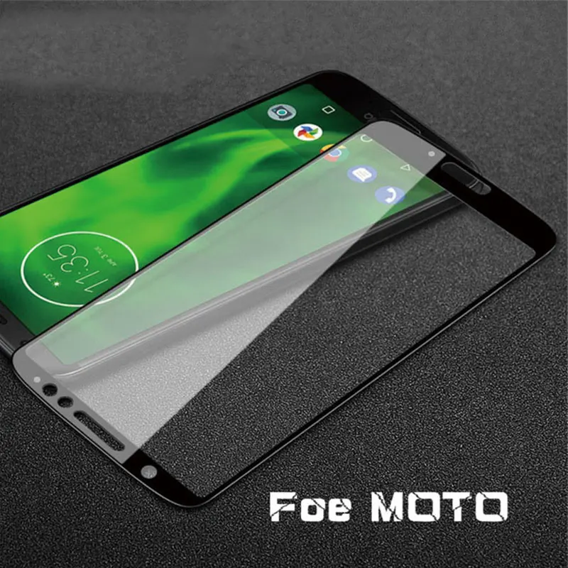 Защитное стекло 9D для Moto G6 Play закаленное Motorola Plus G6play G 6 9H защитная пленка|Защитные