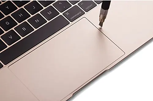 RYGOU Wristest полное защитное покрытие кожи с трекпадом протектор для нового Macbook 12 дюймов A1534 с дисплеем retina золотой цвет пленка