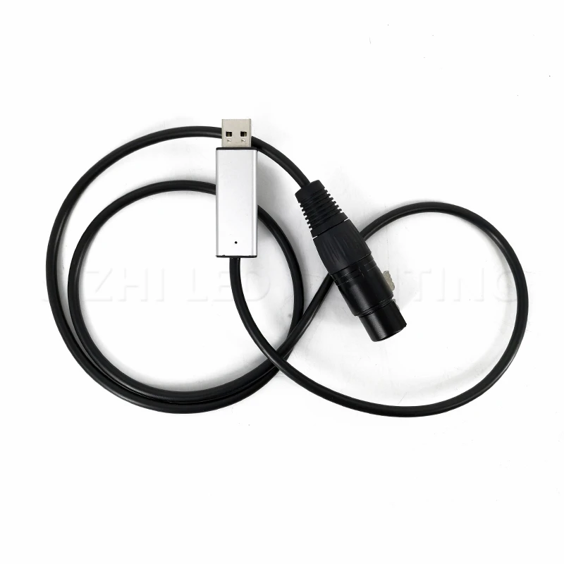 Адаптер интерфейса USB к DMX светодиодный DMX512 студийный компьютер ПК контроллер
