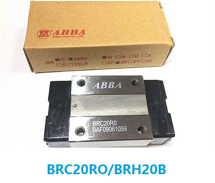 4 шт. оригинальные тайваньские Направляющие подшипники ABBA BRC20RO/BRH20B с линейными
