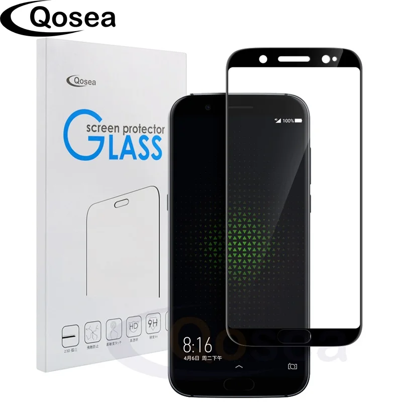 Qosea для Xiaomi Черная Акула игровой закаленное Стекло 9 H гальваническим 4D полная
