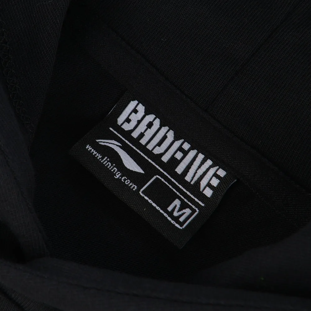 Li-Ning унисекс BAF FIVE баскетбольный свитер свободный крой 100% хлопок Удобная