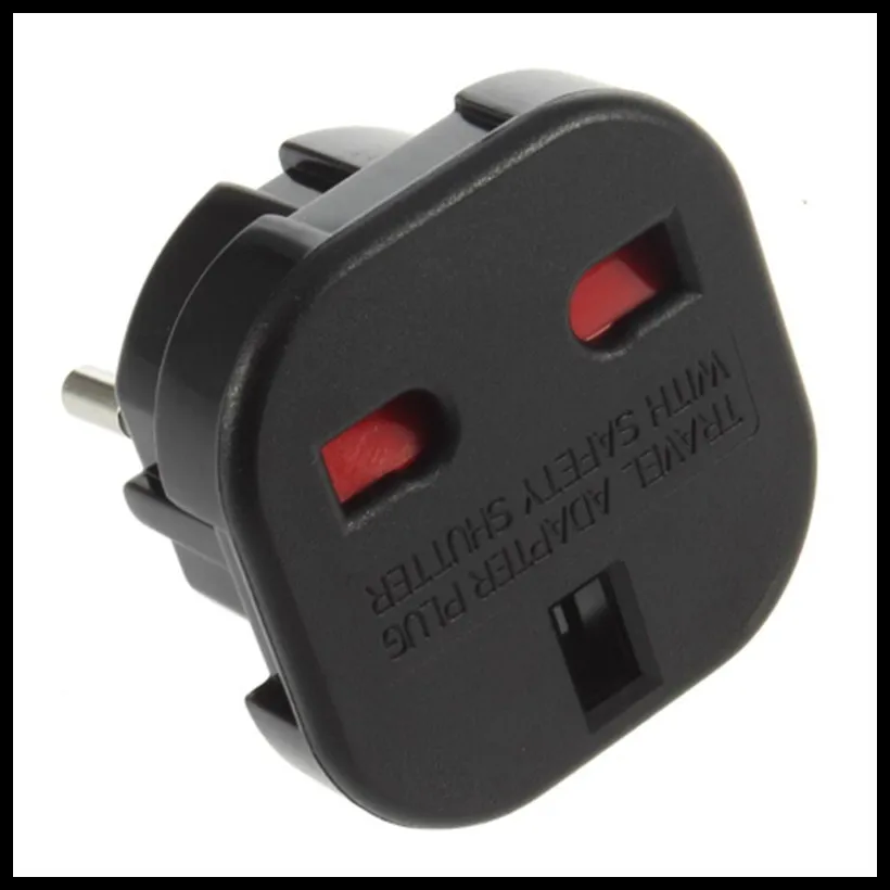 Универсальный 3-контактный переменного тока Мощность штекер адаптера Разъем