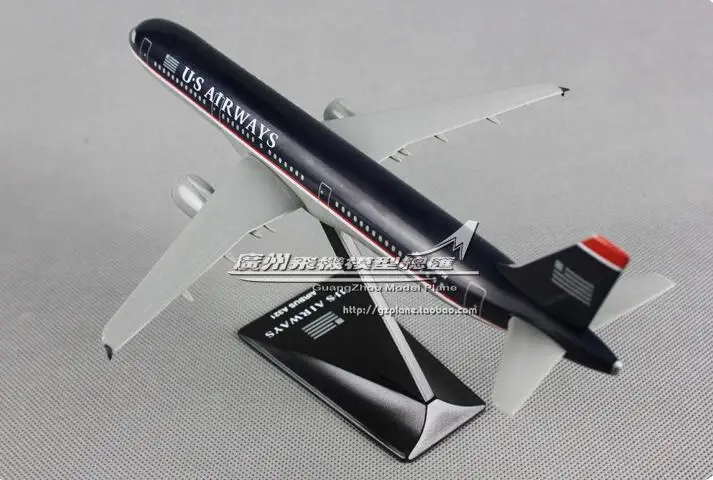 Модель самолета A321 из пластика 22 см подарок ребенку на день рождения | Игрушки и