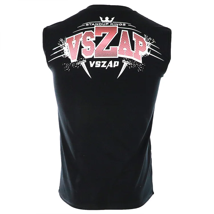 VSZAP MUAY THAI fighting boxing футболка с коротким рукавом для фитнеса tiger wulin wind MMA male | Спорт и
